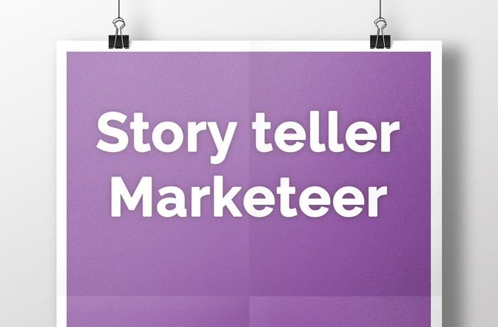 Story teller - Marketeer